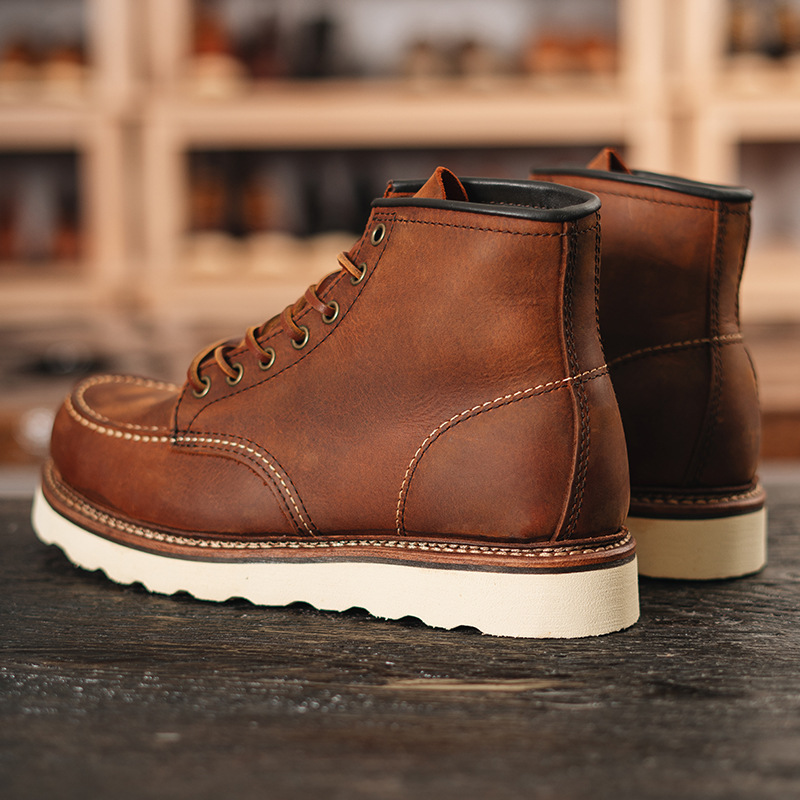 American Style 1907 Work Boots - Youtube Leatherwork ulasan dan harga