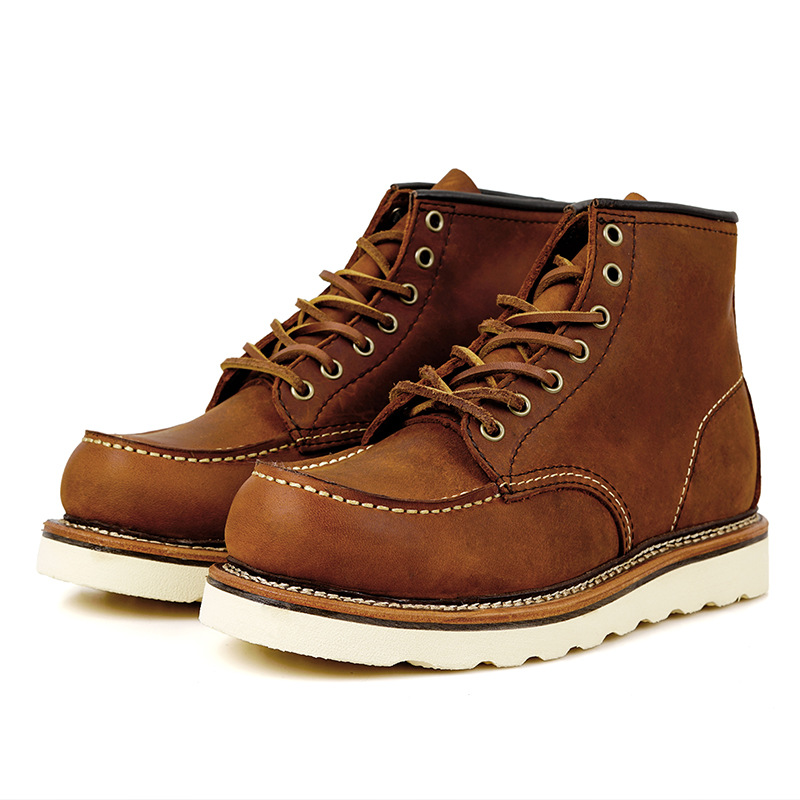 American Style 1907 Work Boots - Youtube Leatherwork ulasan dan harga