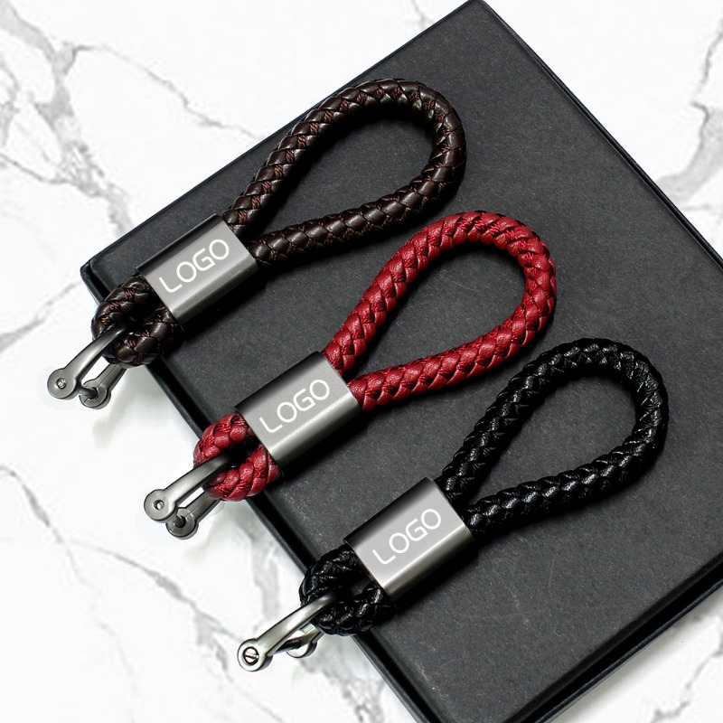 Customized LOGO Keychain Blank - Leatherwork Keychain ulasan dan harga