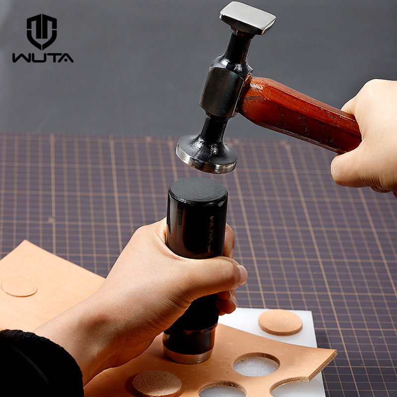 WUTA Leather Mallet Hammer Cob - Leatherwork Hammer ulasan dan harga