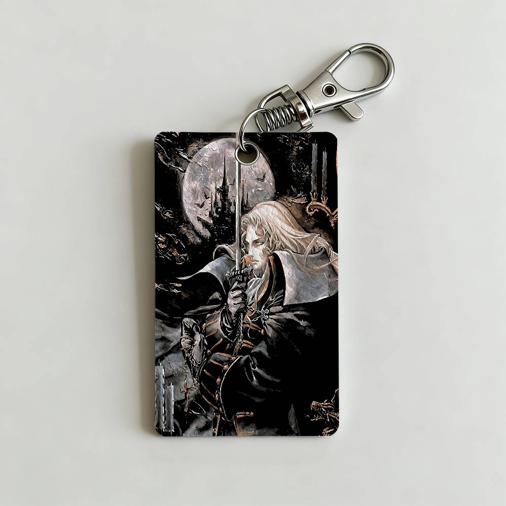 Game C-Castlevania Alucard Bad - Leatherwork Keychain ulasan dan harga