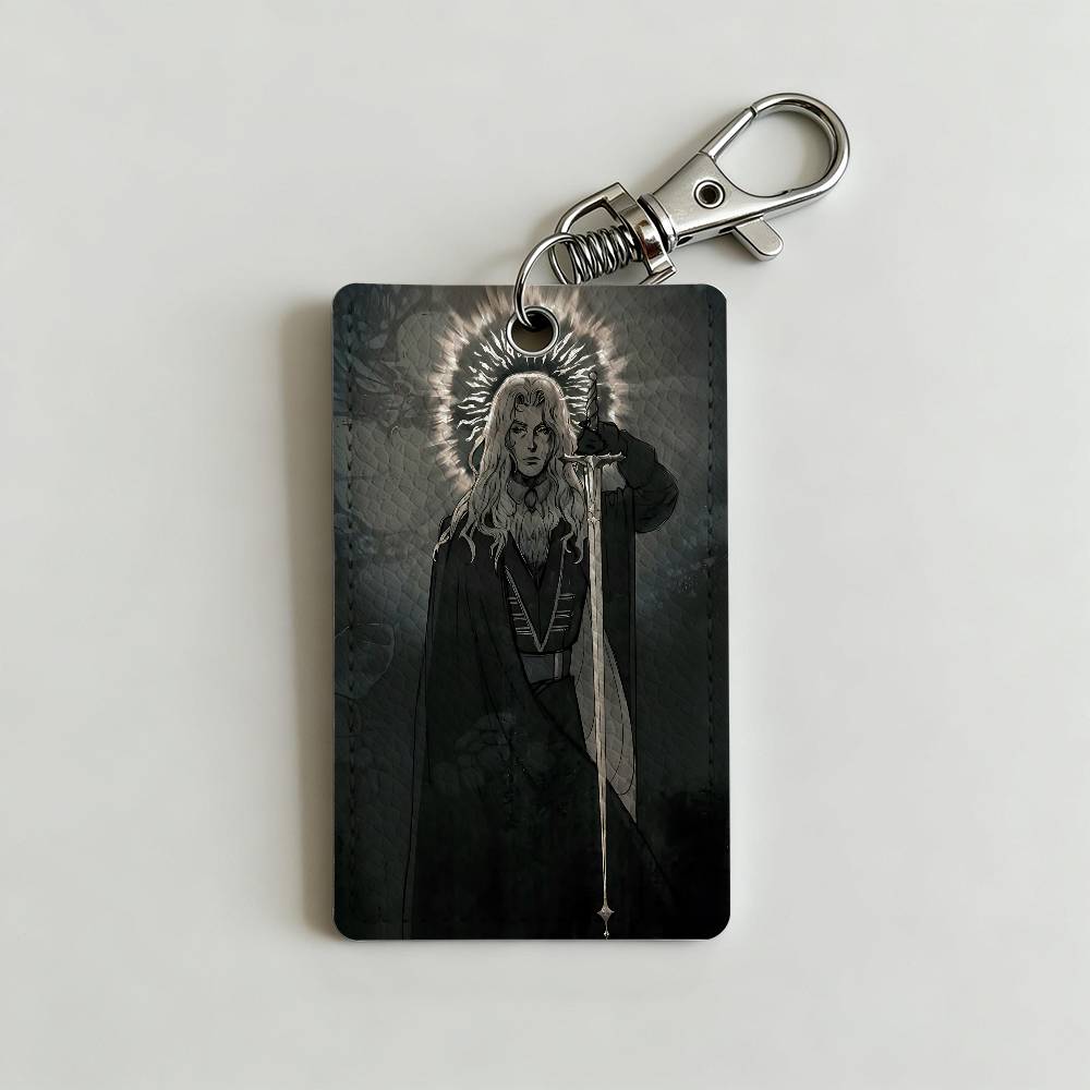 Game C-Castlevania Alucard Bad - Leatherwork Keychain ulasan dan harga